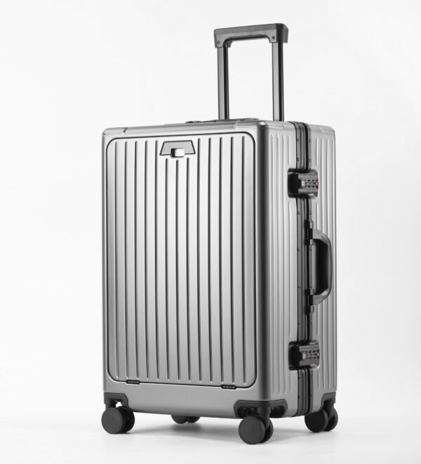 Front Opening Luggage,Aluminum Alloy Frame PC Hard Shell - Image 2