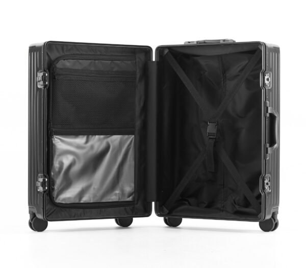 Front Opening Luggage,Aluminum Alloy Frame PC Hard Shell - Image 5
