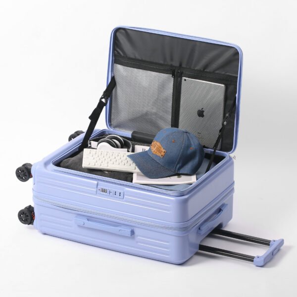 Luggage with Expandable Section|YKK Zipper - Image 5