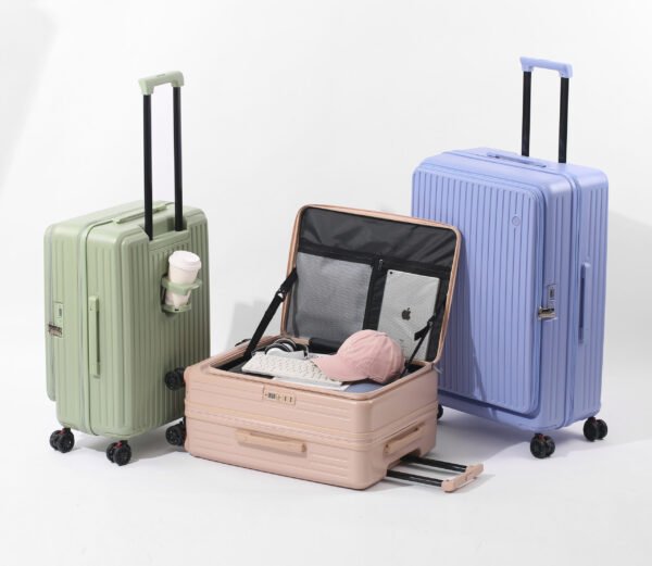 Luggage with Expandable Section|YKK Zipper