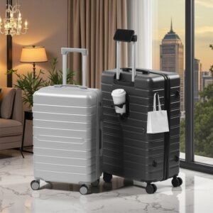 Lightweight Carry-On Luggage with TSA Lock, Spinner Wheels