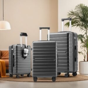 3pcs Set Lightweight Luggage with TSA Lock, Spinner Wheels